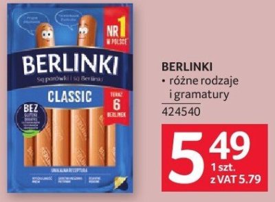 Berlinki promocja w Selgros