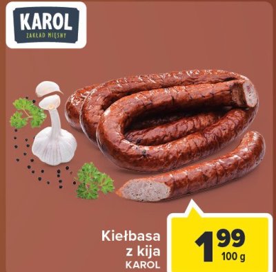 Kiełbasa z kija Karol promocja