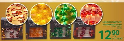Łańcuch świetlny z figurkami 20 LED promocja w Selgros