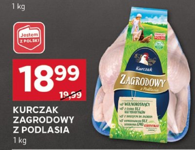 Kurczak zagrodowy z podlasia promocja w Stokrotka
