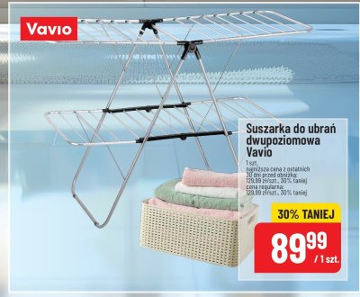 Suszarka do ubrań dwupoziomowa Vavio promocja w POLOmarket