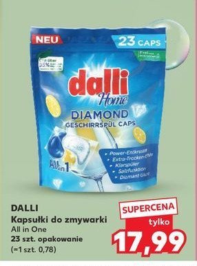 Kapsułki do zmywarki diamond Dalli promocja w Kaufland