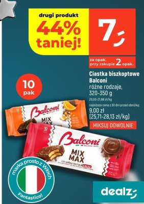 Ciastka biszkoptowe Balconi Mix różne rodzaje promocja w Dealz