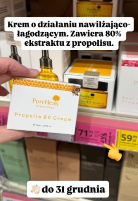 Krem łagodząco-nawilżający z propolisem promocja w Hebe
