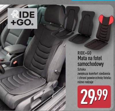 Mata na fotel samochodowy promocja w Aldi