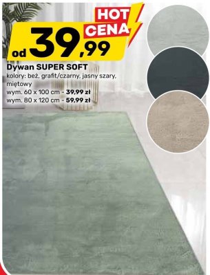 Dywan SUPER SOFT Bricomarche promocja