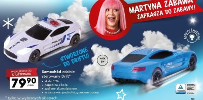 Samochód zdalnie sterowany Drift promocja w Biedronka