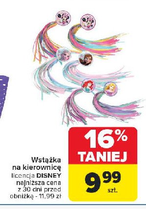 Wstążka na kierownice promocja w Carrefour