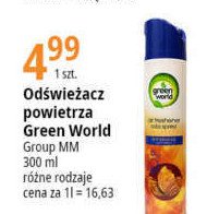 Odświeżacz powietrza GREEN WORLD promocja
