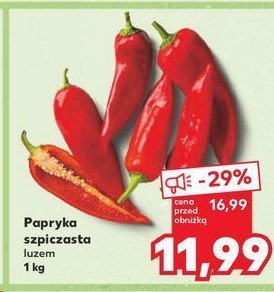 Papryka szpiczasta promocja