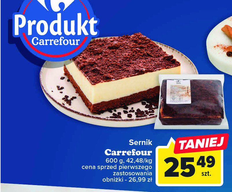Sernik Carrefour promocja