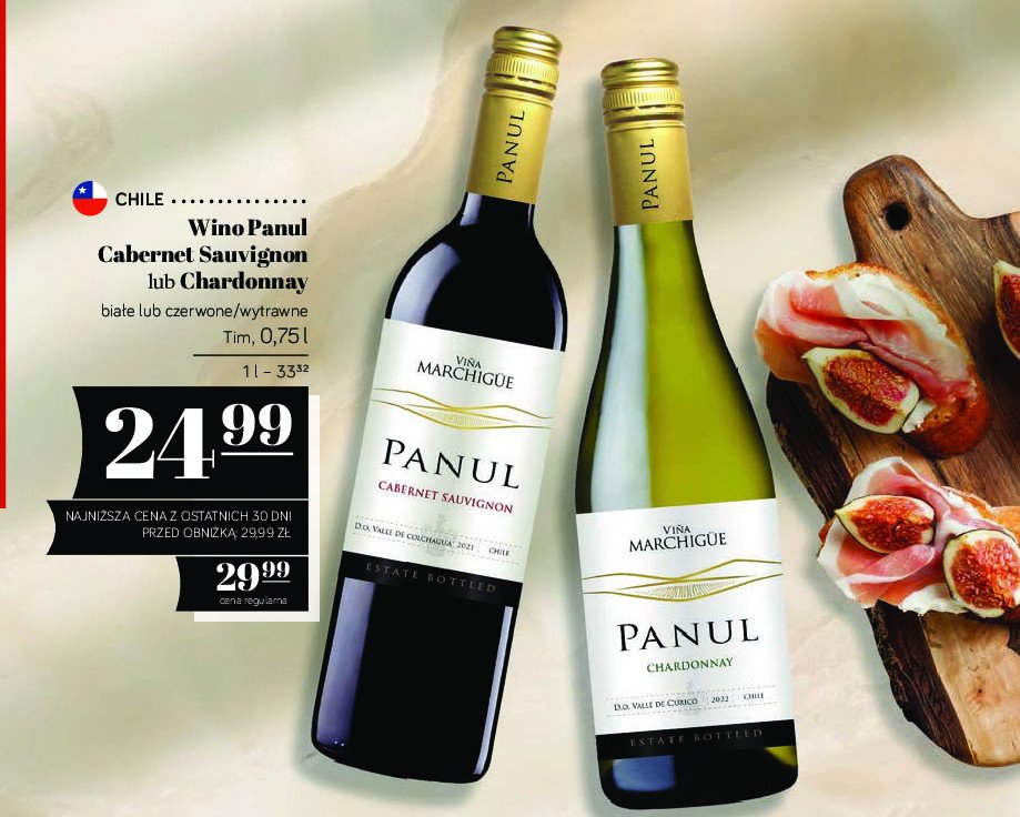 Wino Panul cabernet sauvignon promocja w POLOmarket