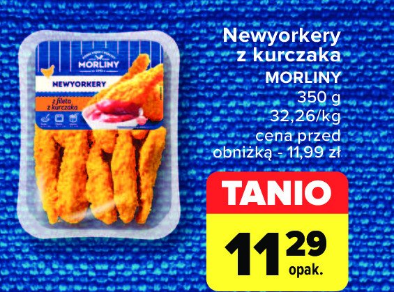 Newyorkery z kurczaka Morliny promocja