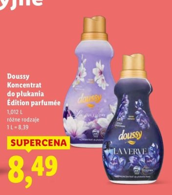 Koncentrat do płukania Doussy Edition parfumée promocja w Lidl
