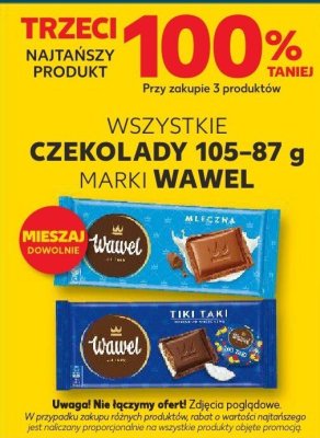 Czekolady 105-87g promocja w Kaufland