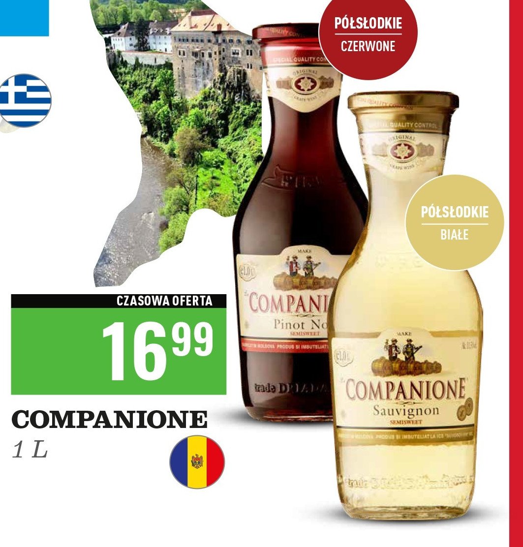 Wino COMPANIONE PINOT NOIR promocja