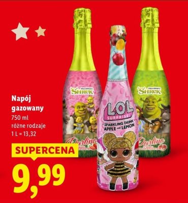 Napój gazowany, różne rodzaje promocja w Lidl