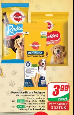 Przysmak dla psa Pedigree markies promocja