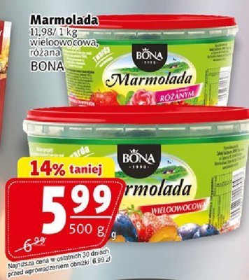 Marmolada Marmolada BONA promocja w Prim Market