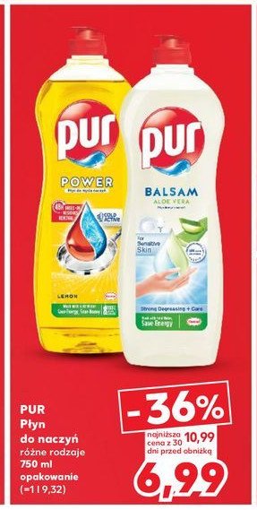 P艂yn do naczy艅 lemon Pur power duo promocja