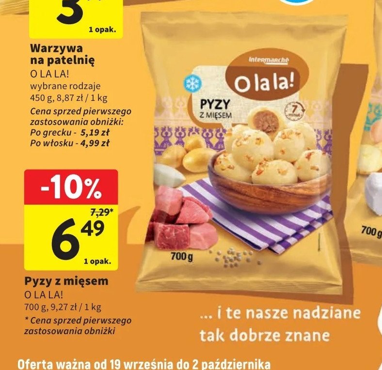 Warzywa na patelnie po włosku O la la! promocja