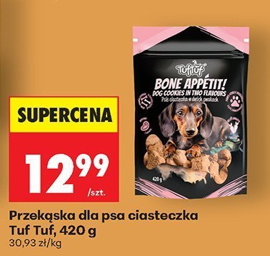 Przekąska dla psa ciasteczka, 420 g promocja w Biedronka