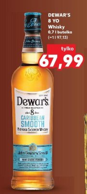 Whisky DEWAR'S 8 YO 0,7 l promocja w Kaufland