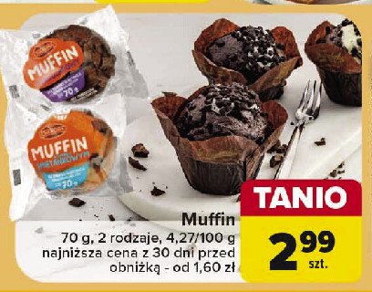 Muffin śmietankowy Oskroba promocja