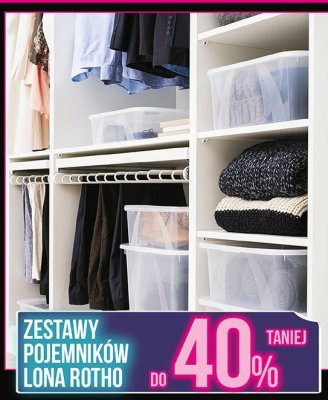 Zestawy pojemników promocja w Biedronka