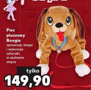 Pies pluszowy boogie promocja
