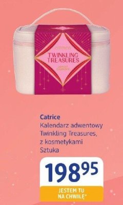 Kalendarz adwentowy Catrice Twinkling Treasures z kosmetykami promocja w Drogerie DM