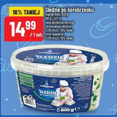 Śledzie po kołobrzesku promocja w POLOmarket
