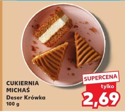 Deser Krówka Cukiernia Michaś promocja w Kaufland