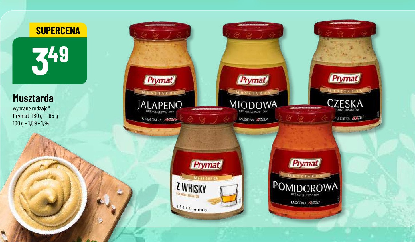 Musztarda z whisky Prymat promocja