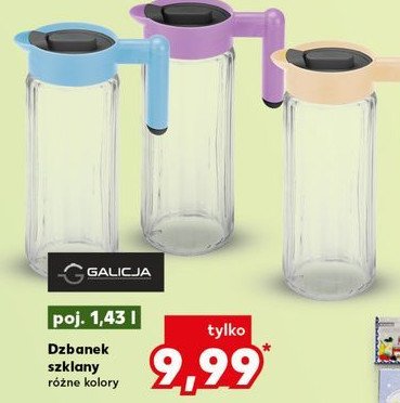 Dzbanek szklany 1.43 l promocja w Kaufland