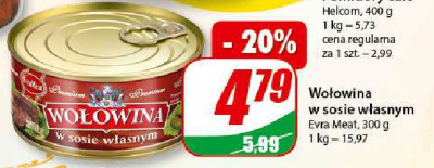Wo艂owina w sosie w艂asnym Evrameat premium promocja