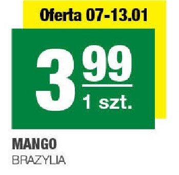 Mango Brazylia promocja w SPAR