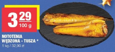 Nototenia wędzona - Tusza promocja w SPAR