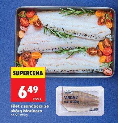 Filet z sandacza ze skórą Marinero promocja w Biedronka