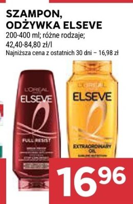 Szampon, odżywka Elseve promocja w Stokrotka
