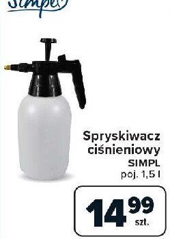 Spryskiwacz 1.5 l Simpl promocja w Carrefour Market