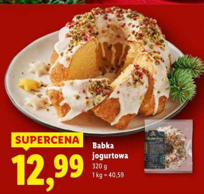 Babka jogurtowa promocja w Lidl