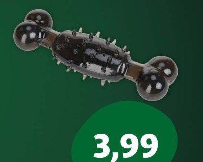 Kość do zabawy FIT+FUN TPR czarna promocja w MAXI ZOO