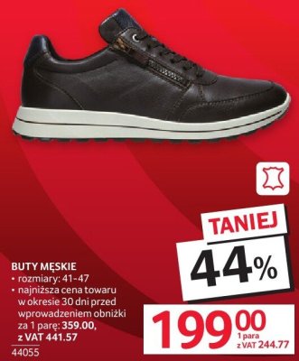 Buty męskie - 41-47 promocja w Selgros