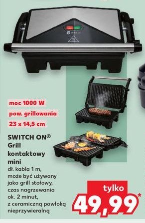 Grill kontaktowy nn-sm-02 Switch on promocja w Kaufland