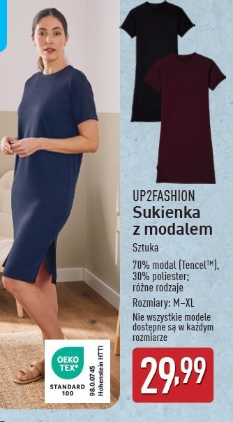 Sukienka damska z modalem m-l Up2fashion promocja