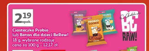 Ciasteczko caramel Be raw! promocja