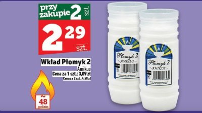 Wkład Płomyk 2 promocja w TOPAZ