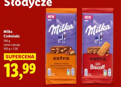 Czekolada Milka extra promocja w Lidl
