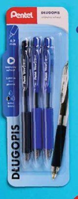 Długopis z trójkątnym uchwytem 3 szt.  promocja w Biedronka